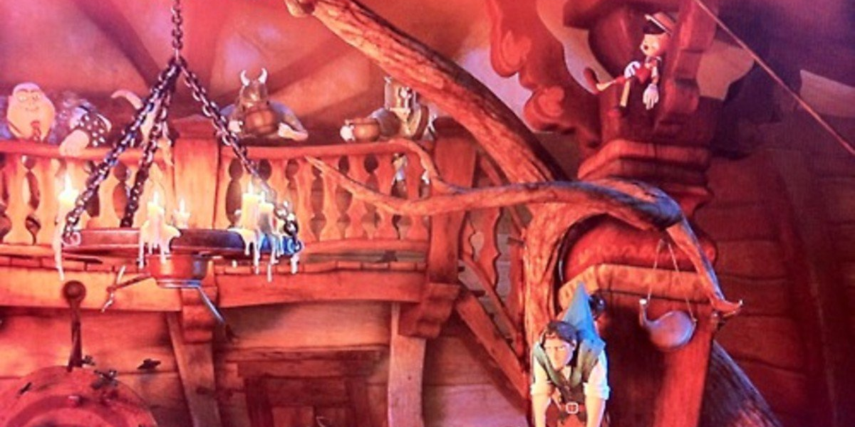 Pinocchio in Tangled