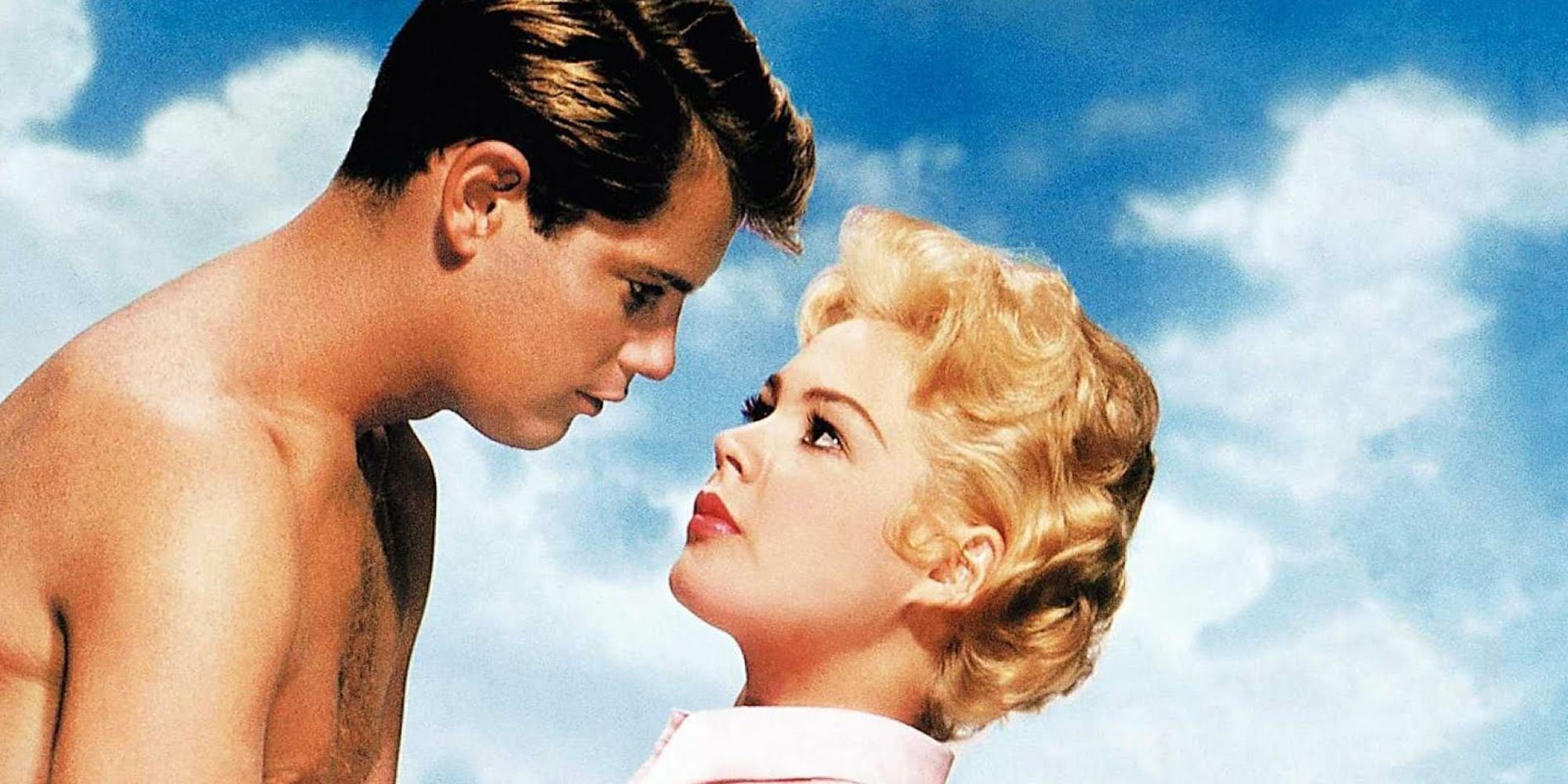 Troy Donahue and Sandra Dee in A summer Place