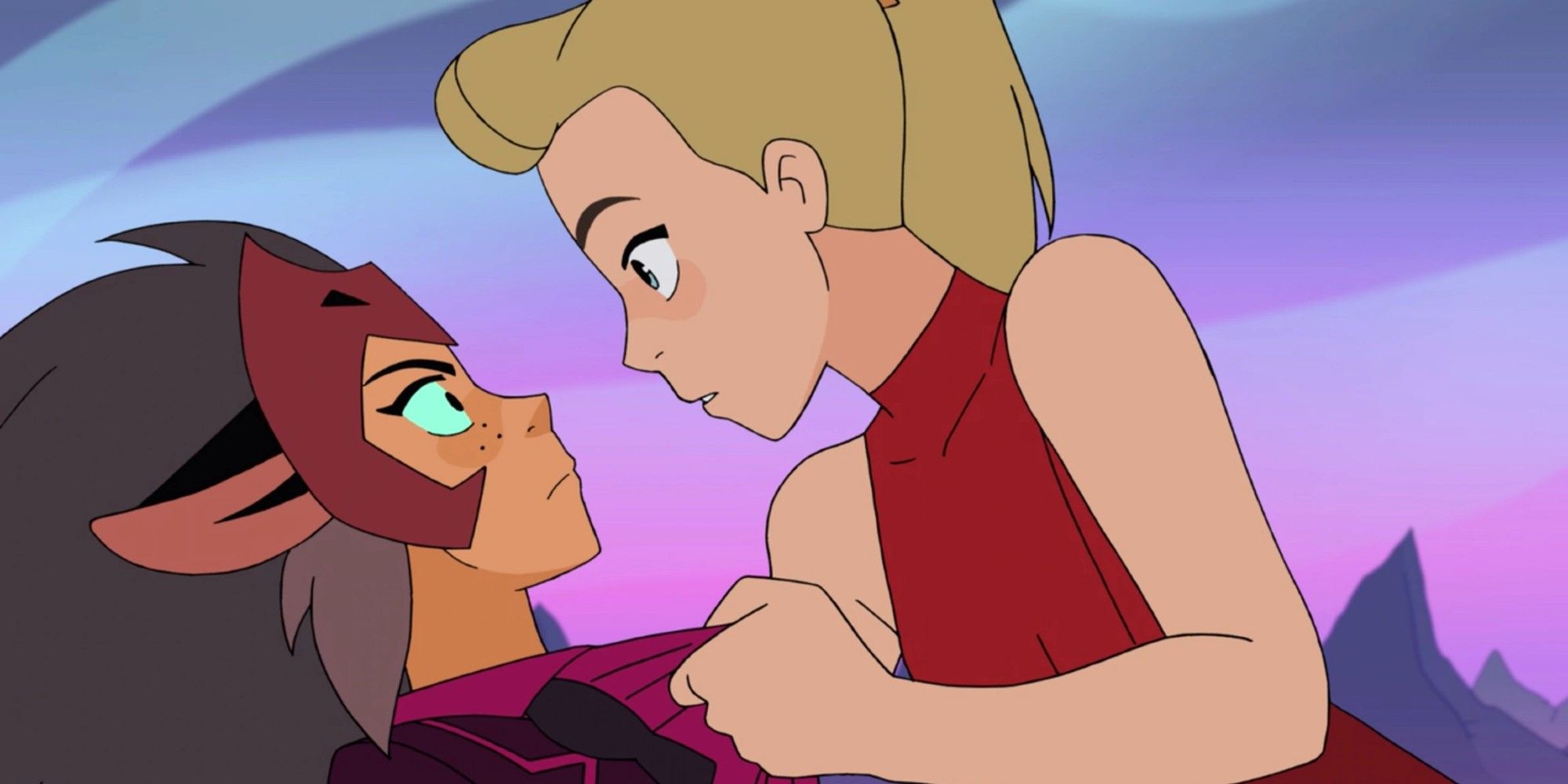 Adora and Catra from She-Ra