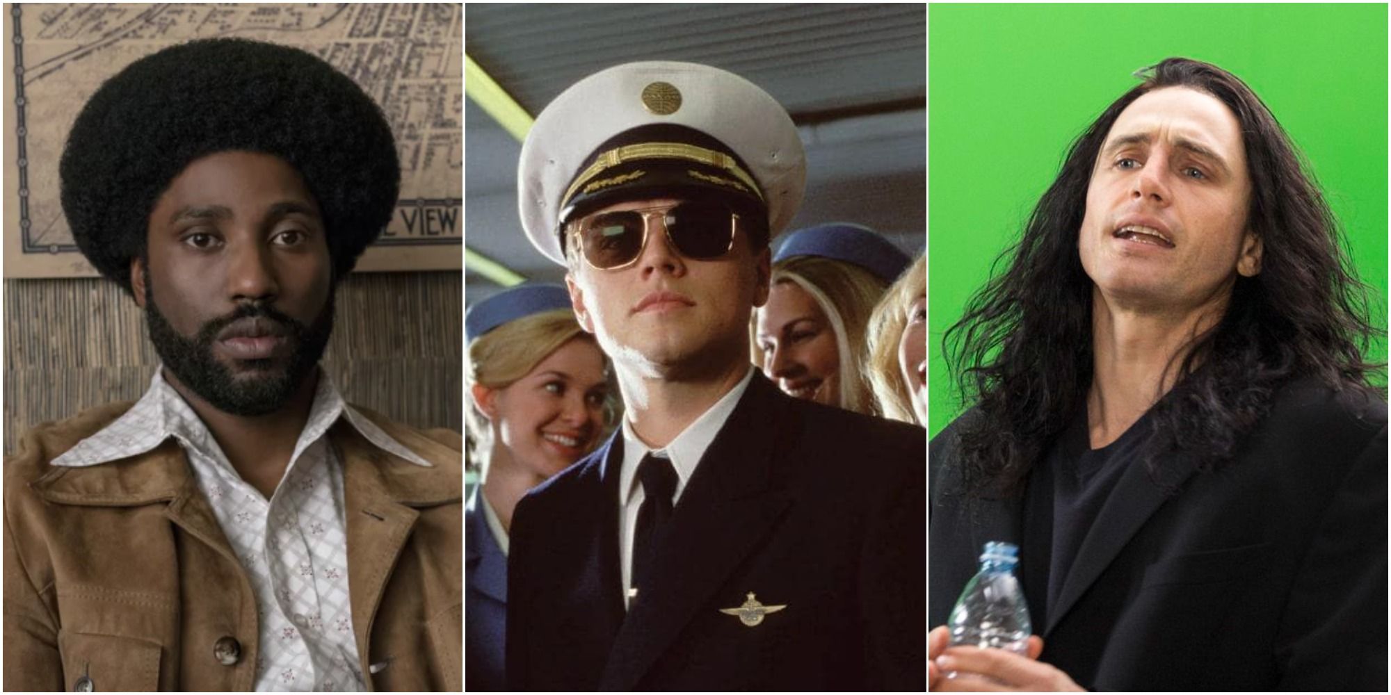 Blackkklansman, Catch Me If You Can and The Disaster Artist
