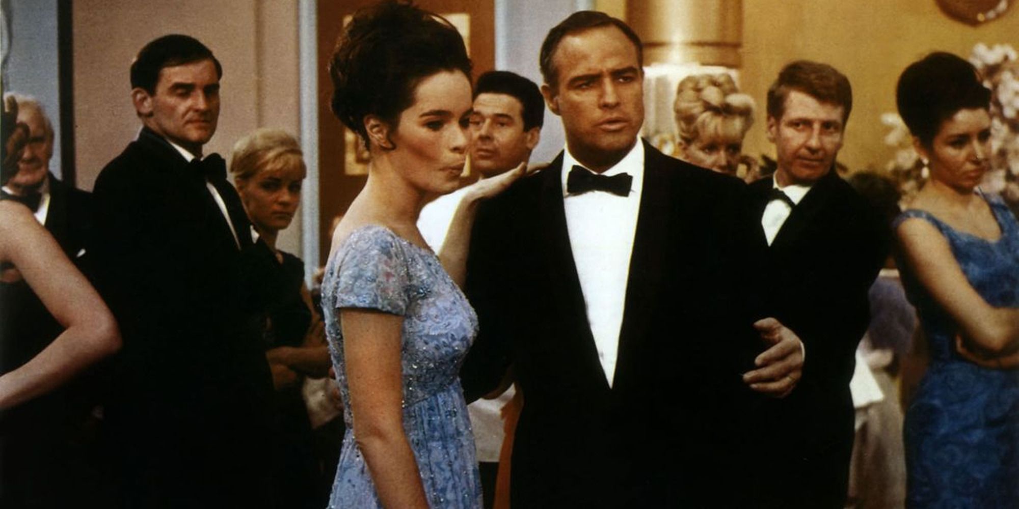 Marlon Brando and Sophia Loren in A Countess from Hong Kong