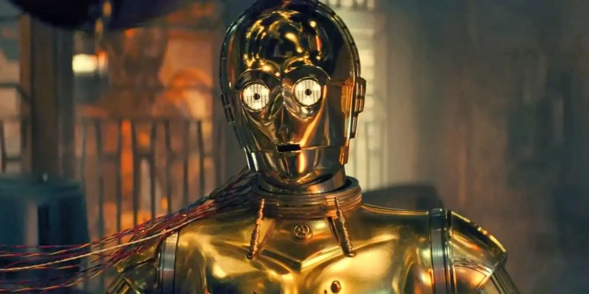 Star Wars- C-3PO with wires
