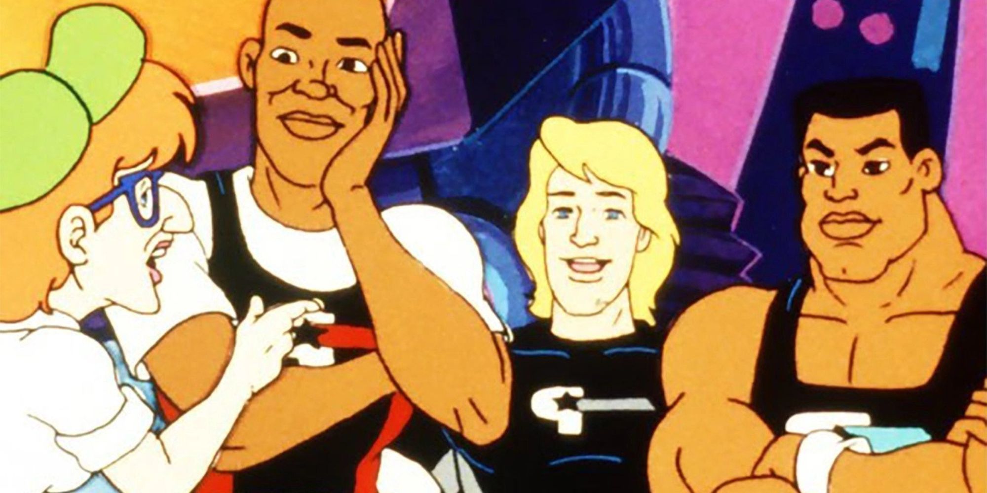 ProStars Michael Jordan, Wayne Gretzky, and Bo Jackson as cartoons.