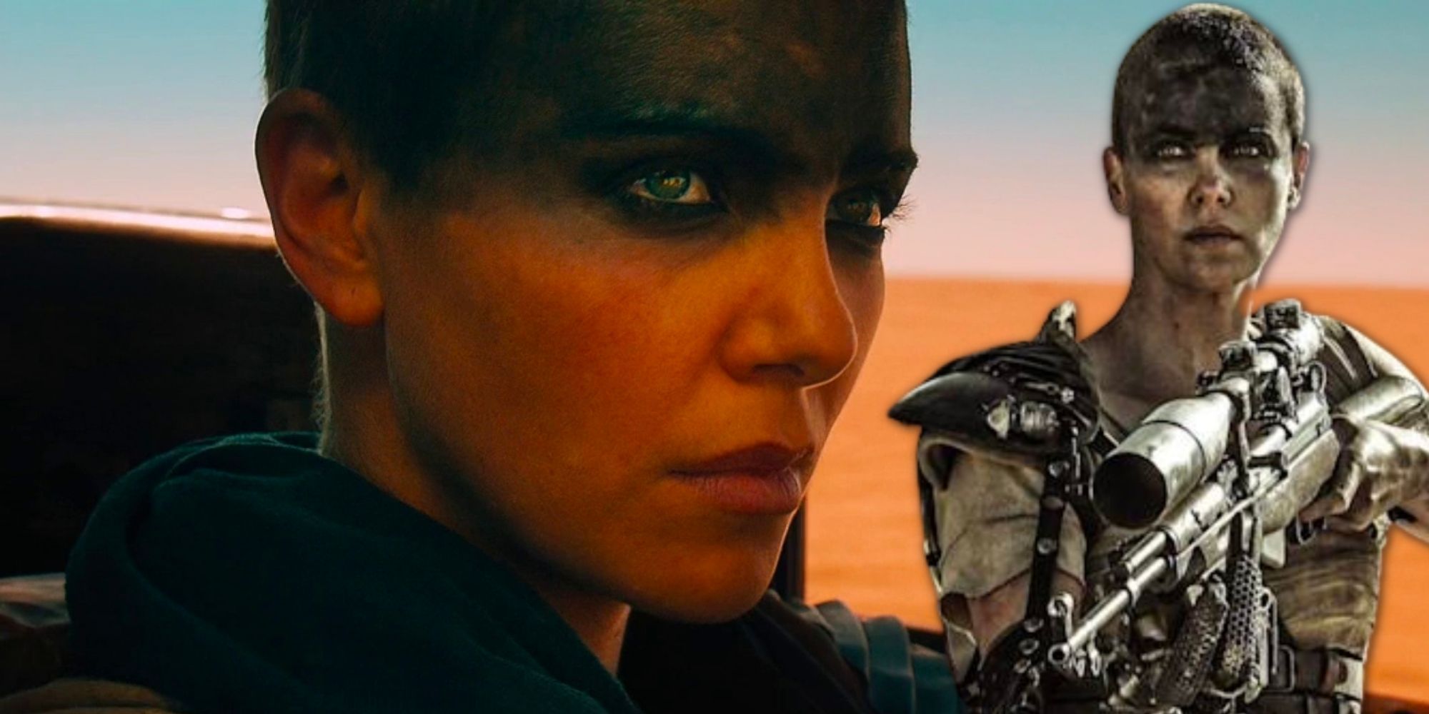 Charlize Theron as Furiosa in Mad Max_ Fury Road