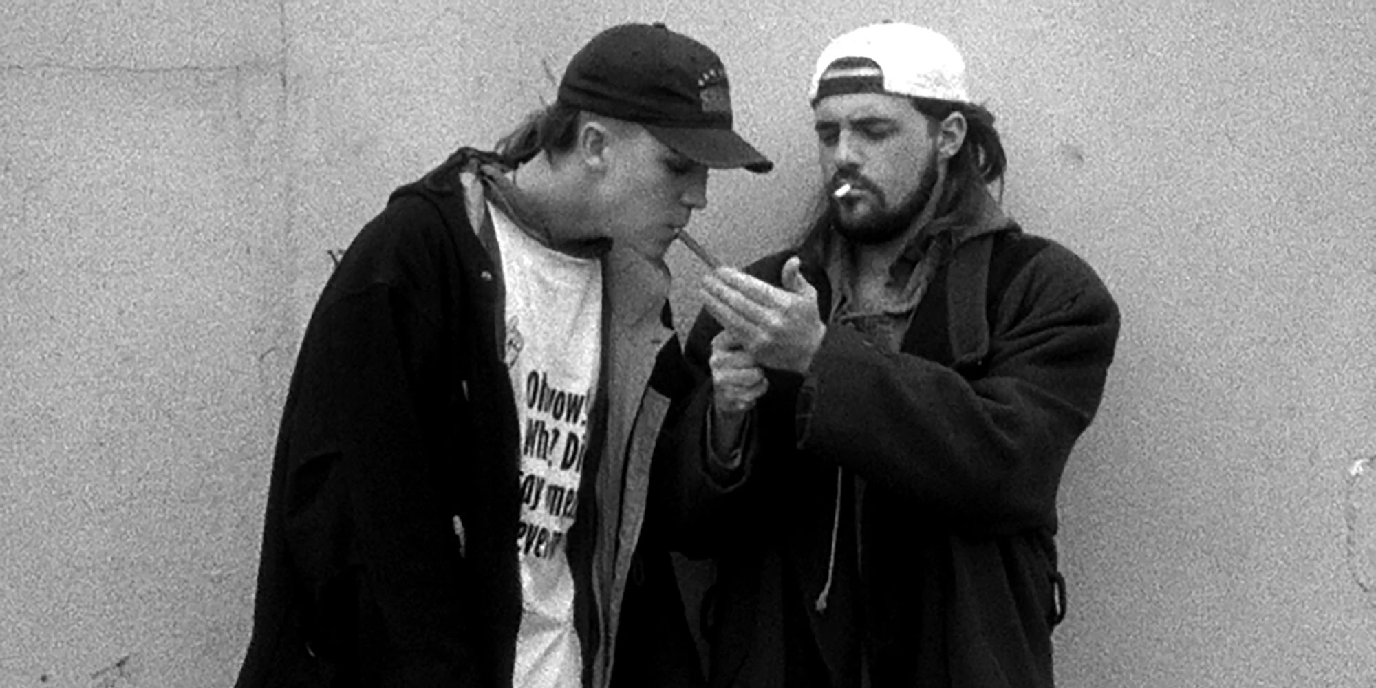 The original ending of 'Clerks' was re-shot by director Kevin Smith after investors told him it was too dark