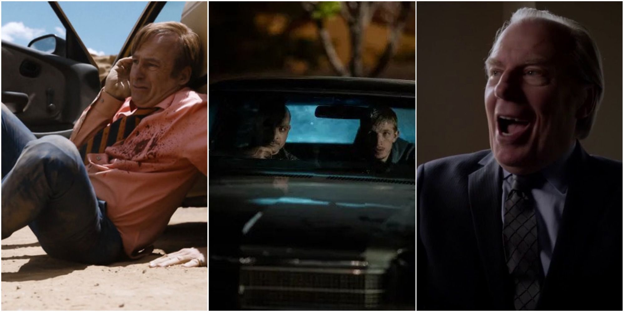 Collage of stills from Better Call Saul