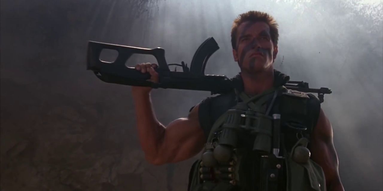 Arnold Schwarzenegger in Commando