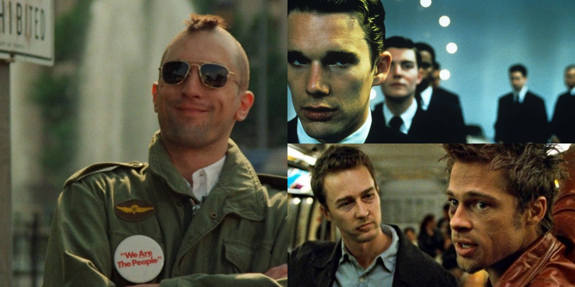 Taxi Driver, Gattaca, and Fight Club