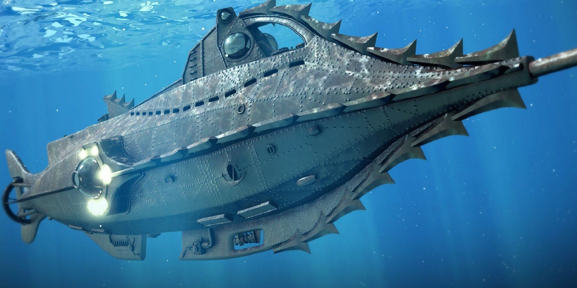 A submarine in 20,000 Leagues Under The Sea