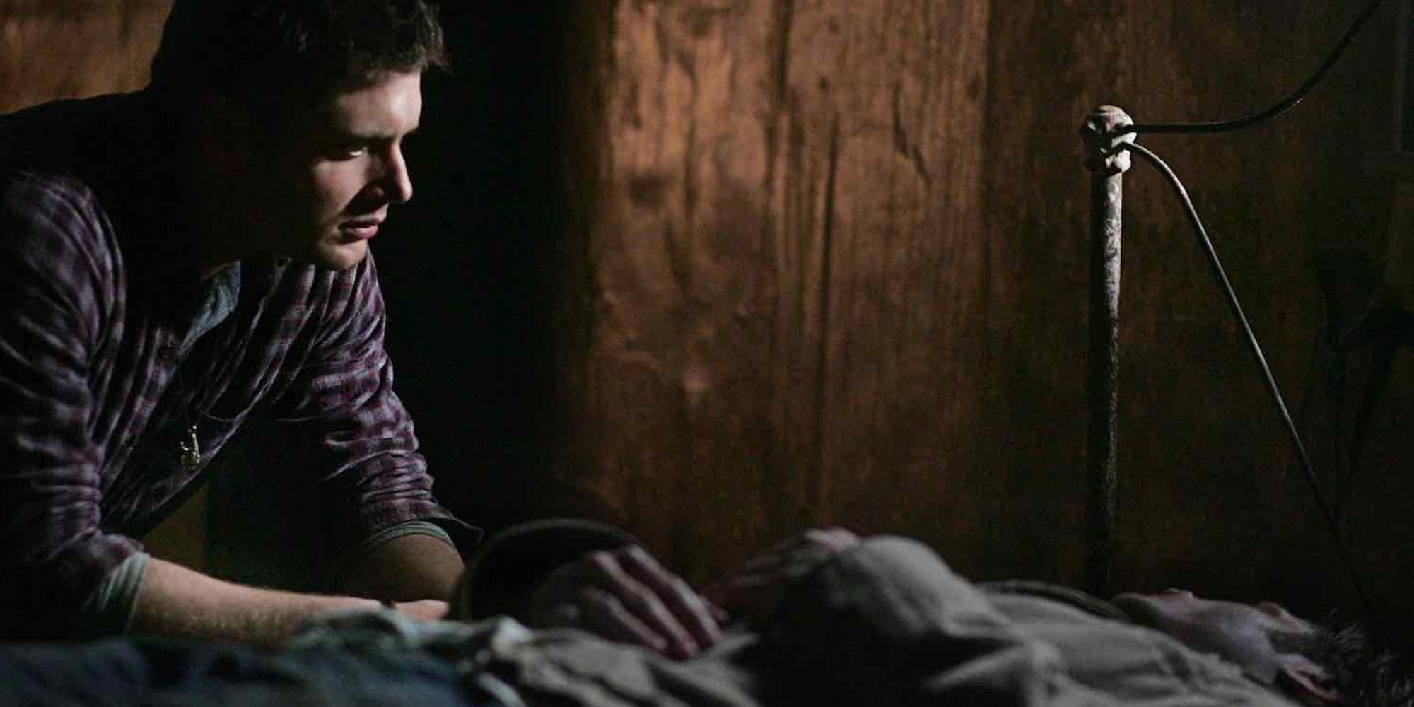 Dean parlant à Sam après sa mort dans supernatural