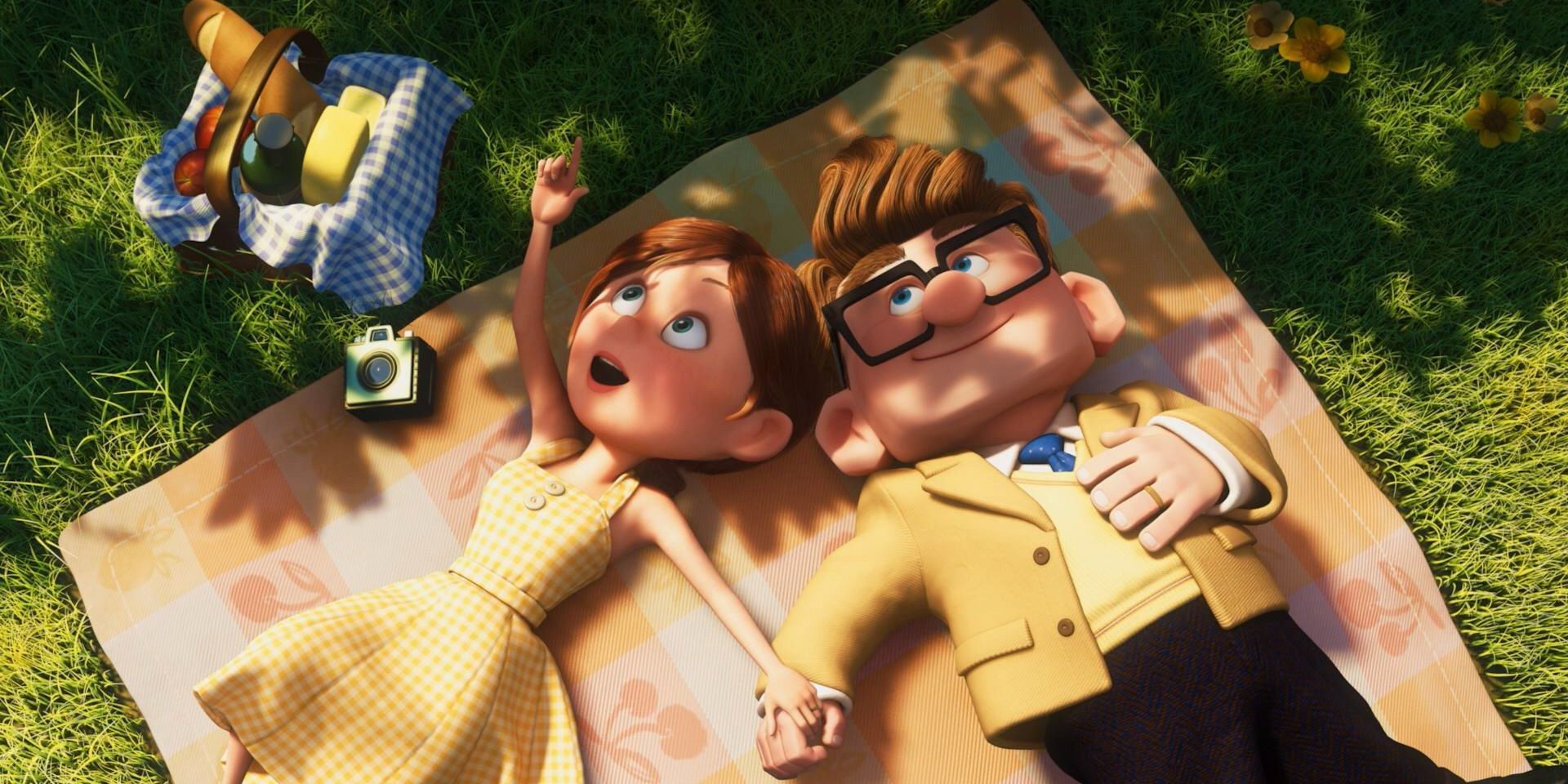 Ellie and Carl in Up