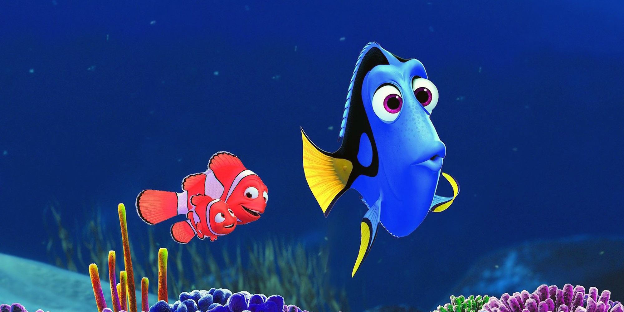 Dory, played by Ellen DeGeneres, in Finding Nemo