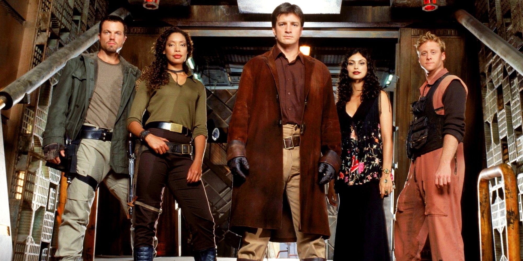 Cast members from Firefly