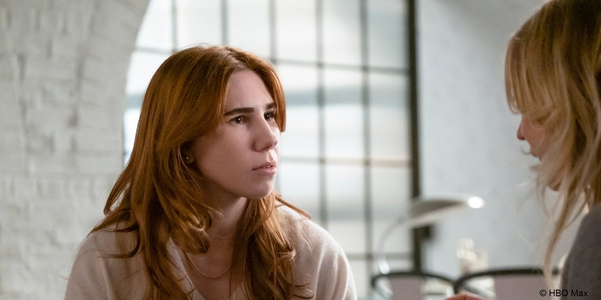 Annie looks at Cassie with concern as the two women talk