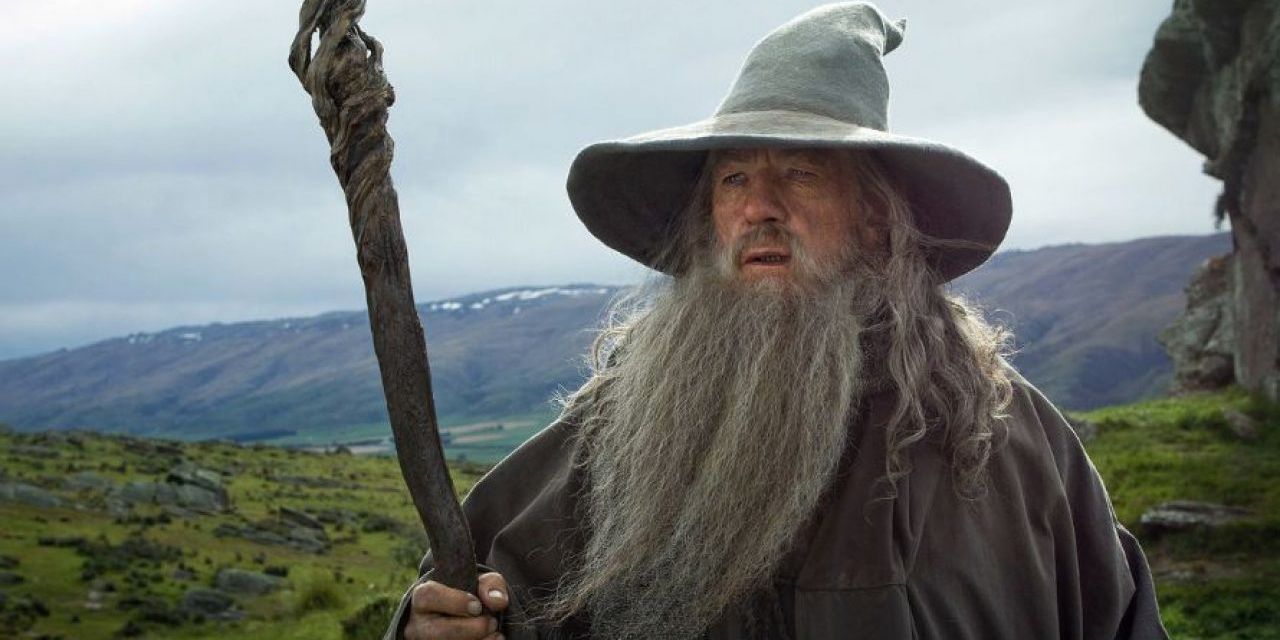 Gandalf in the Lord of the Rings.