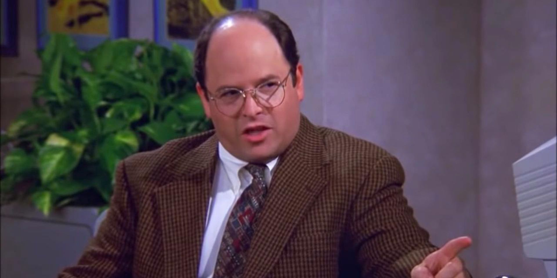 Jason Alexander as George Costanza in Seinfeld