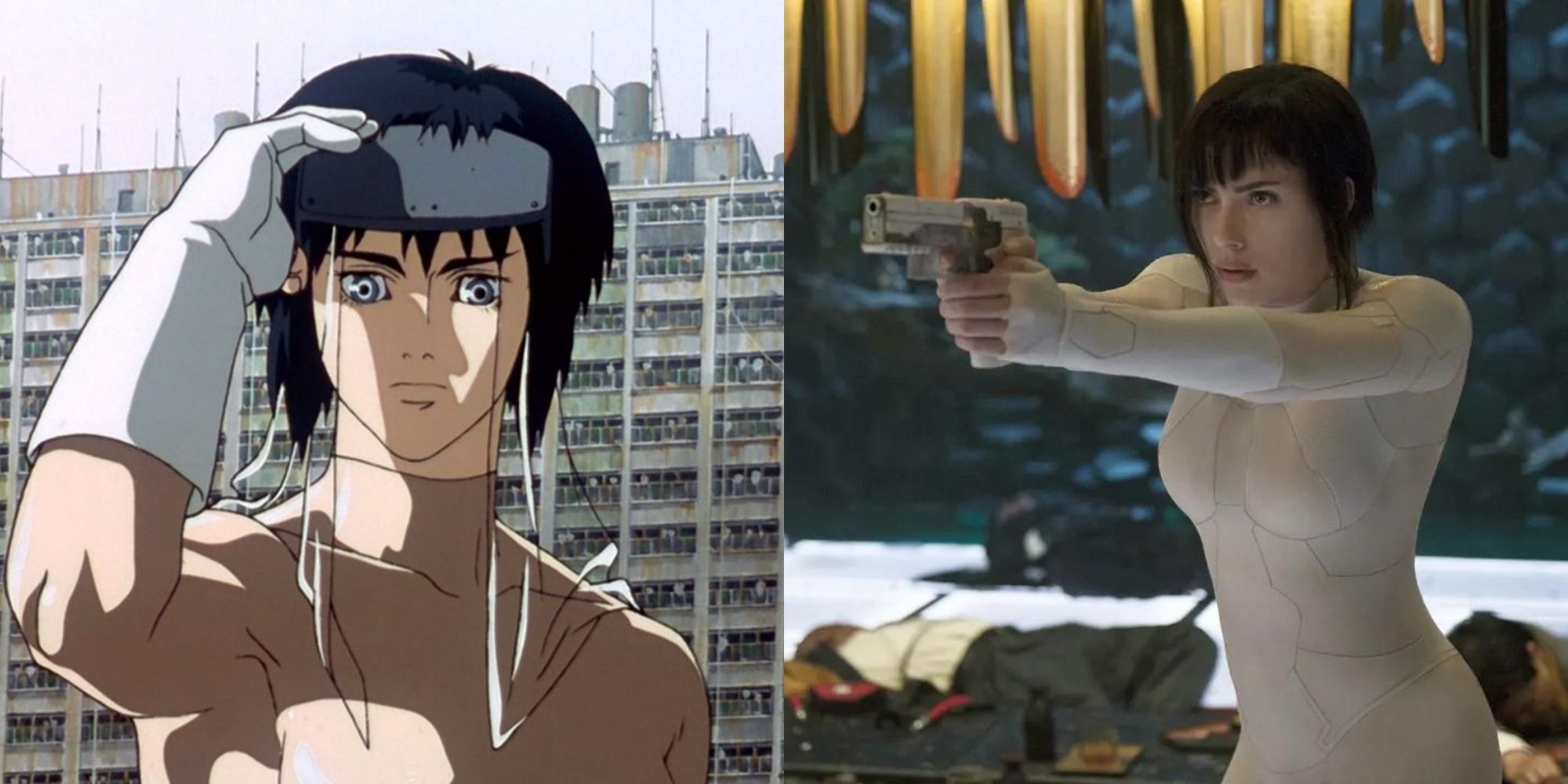 Ghost In The Shell (1995) and (2017)