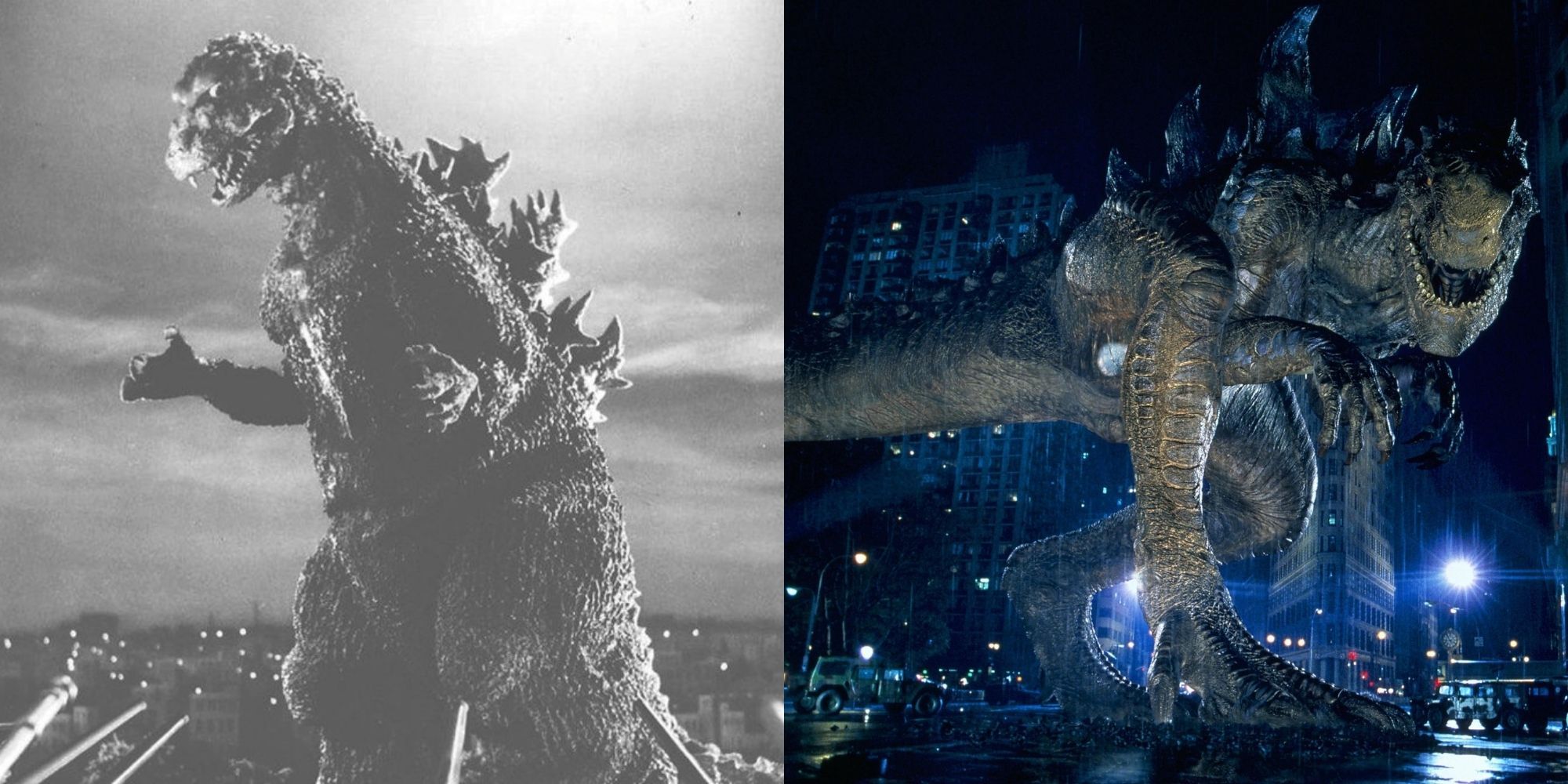 Godzilla (1954) and (1998)