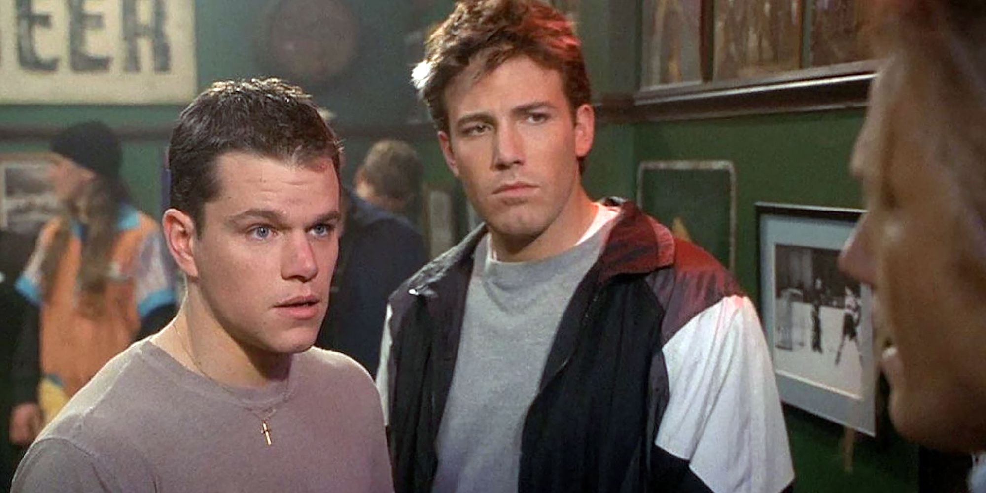 O roteiro de Matt Damon e Ben Affleck para 'Good Will Hunt' originalmente incluía uma subtrama de Spy antes de ser rejeitado pelo chefe do estúdio
