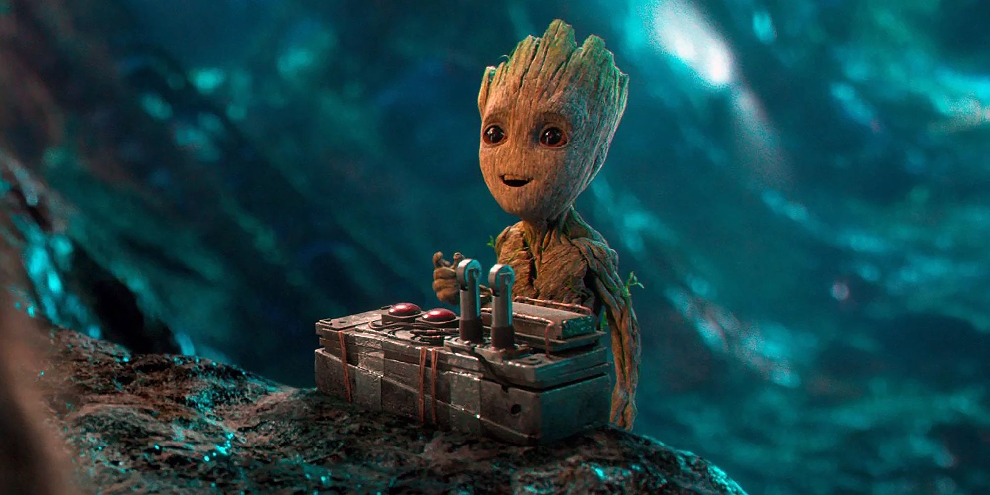 Baby Groot's (Vin Diesel) cuteness makes him a standout in 'Guardians of the Galaxy Vol. 2'