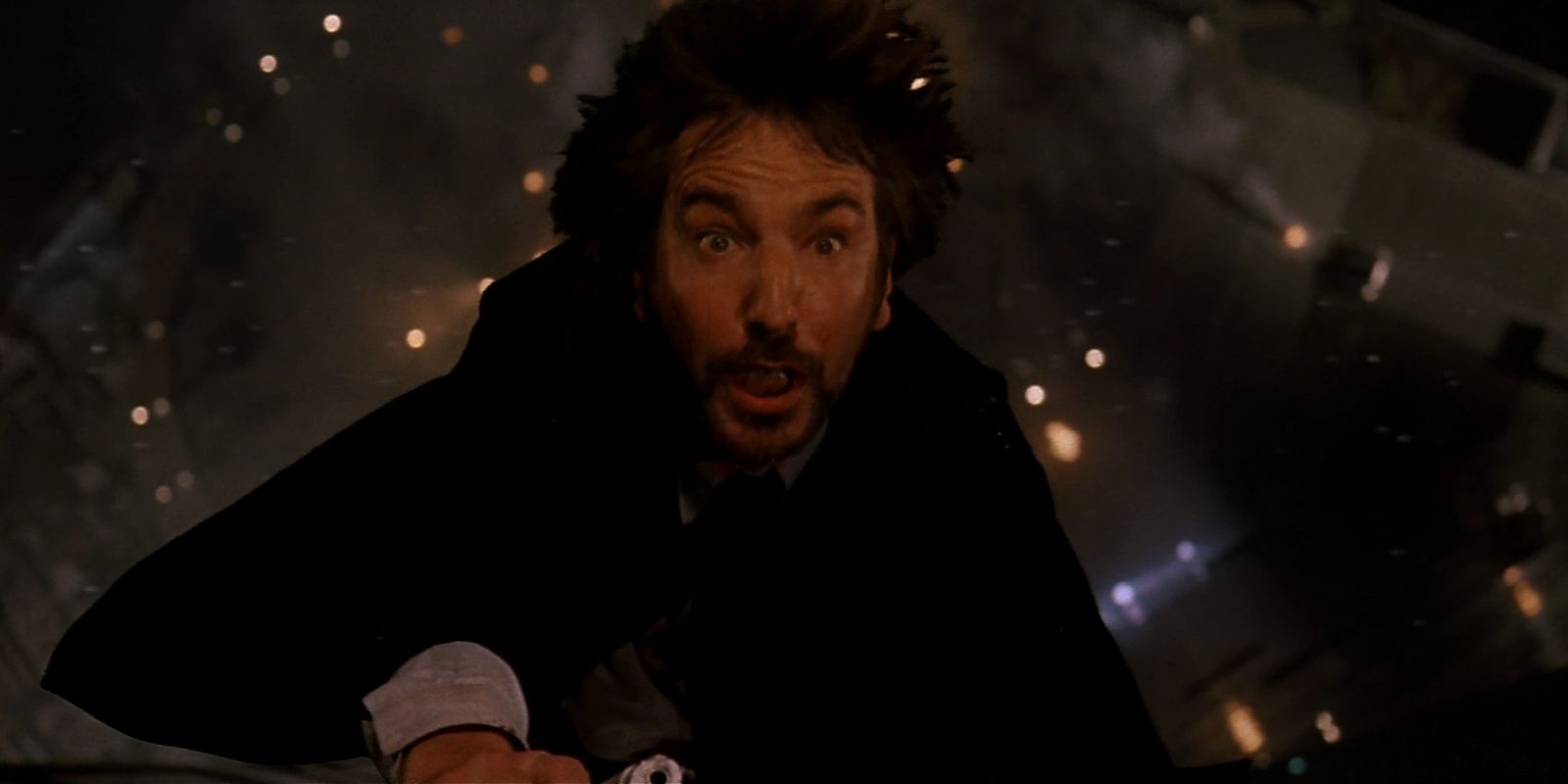 Alan Rickman as Hans Gruber in Die Hard