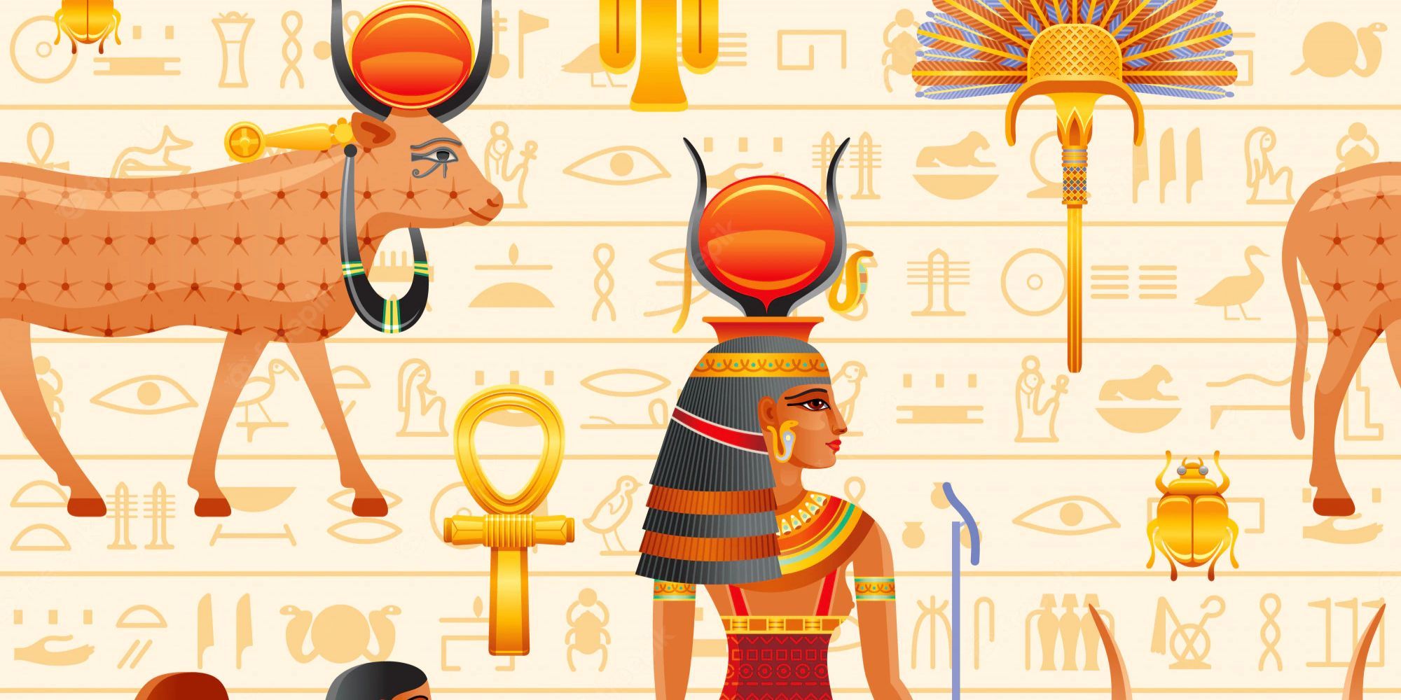 Illustration of Hathor