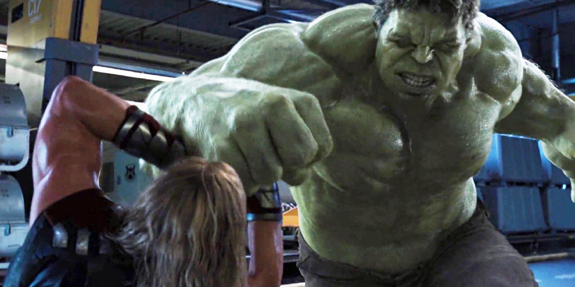 Hulk Fighting Thor