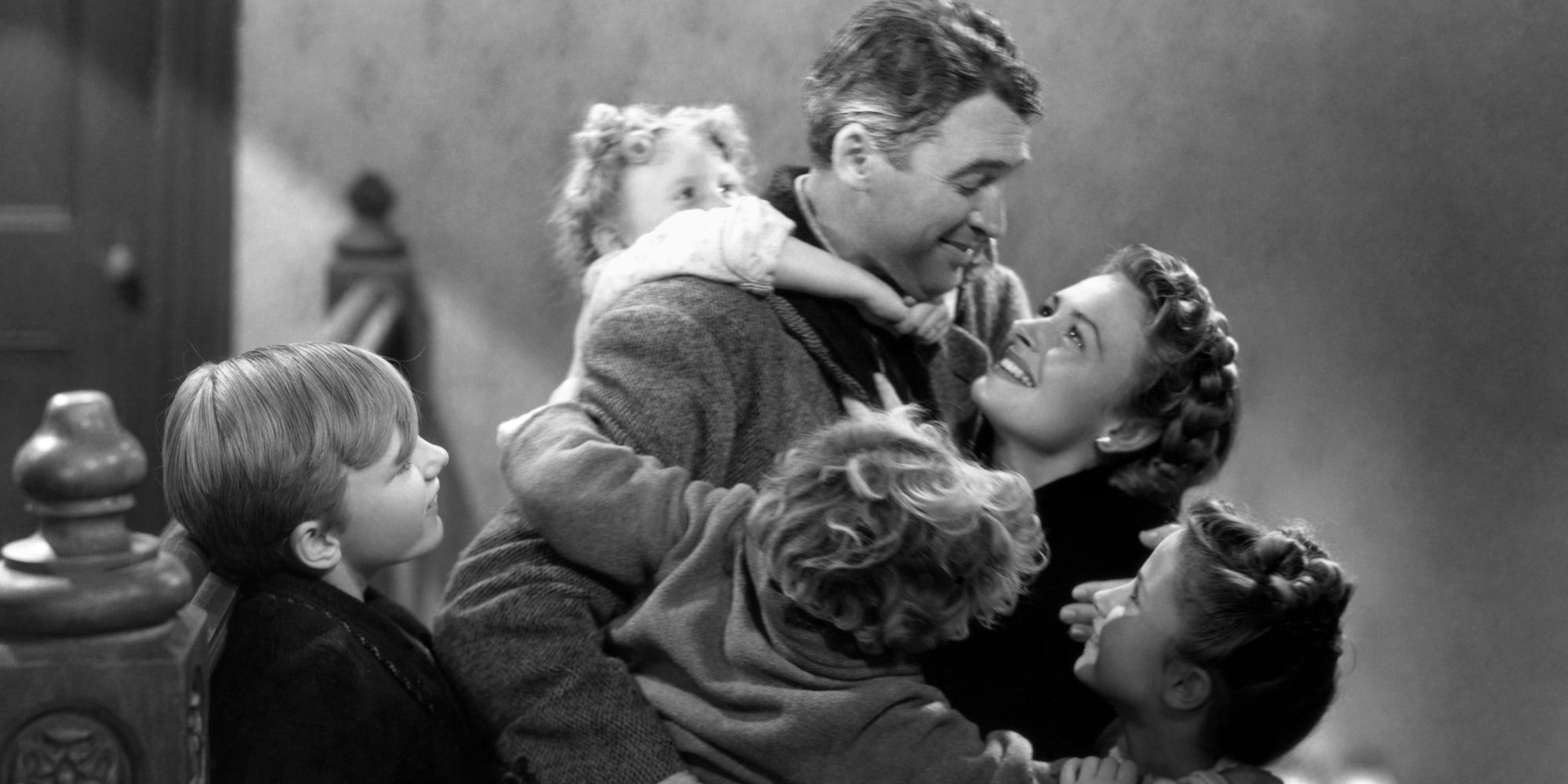 The cast of It's a Wonderful Life