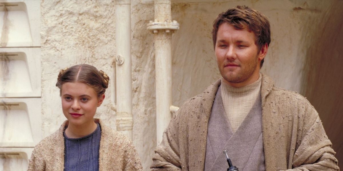 Joel Edgerton and Bonnie Piesse in Star Wars Episode II - Attack of the Clones