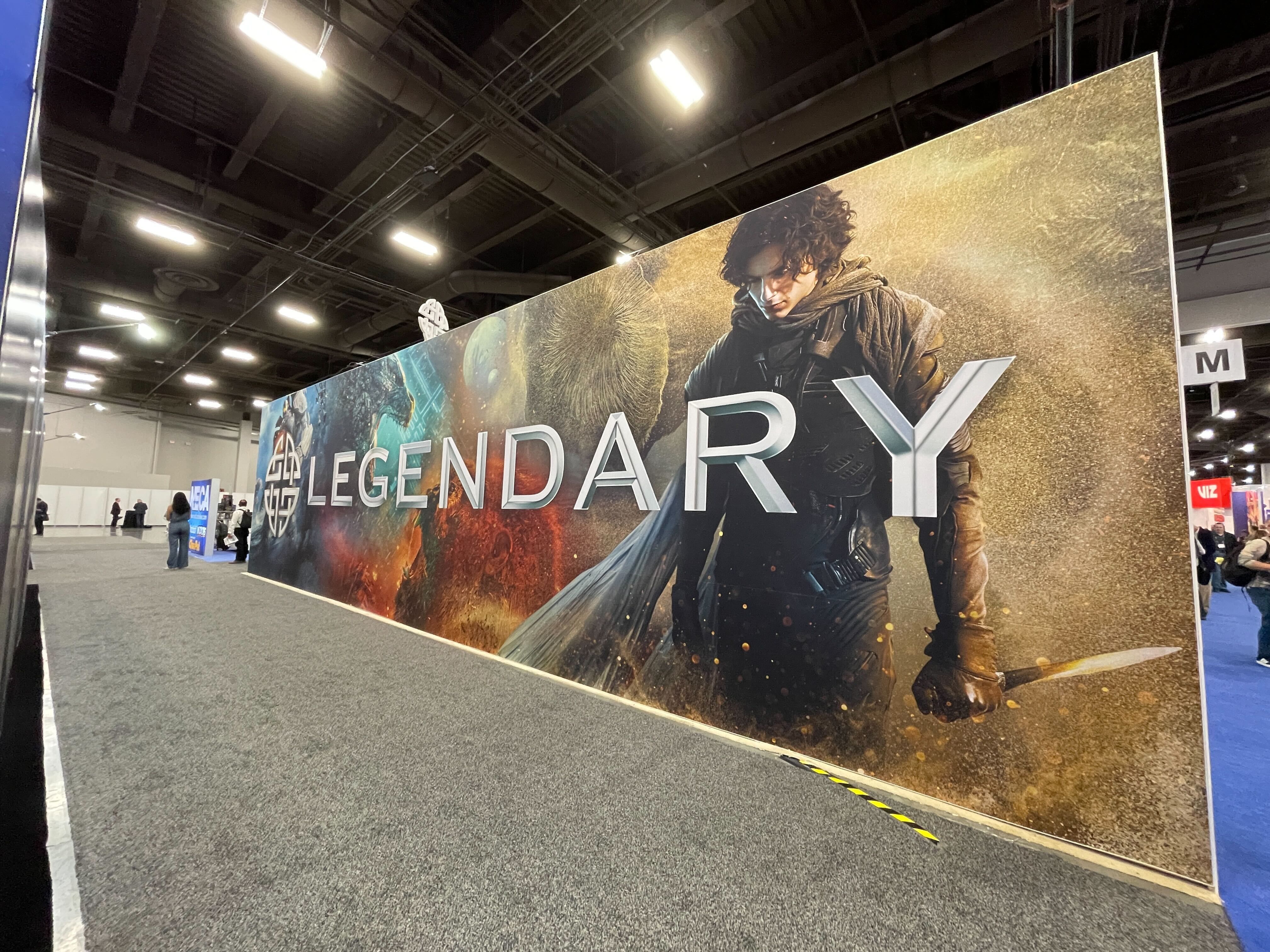 Legendary Banner Licensing Expo