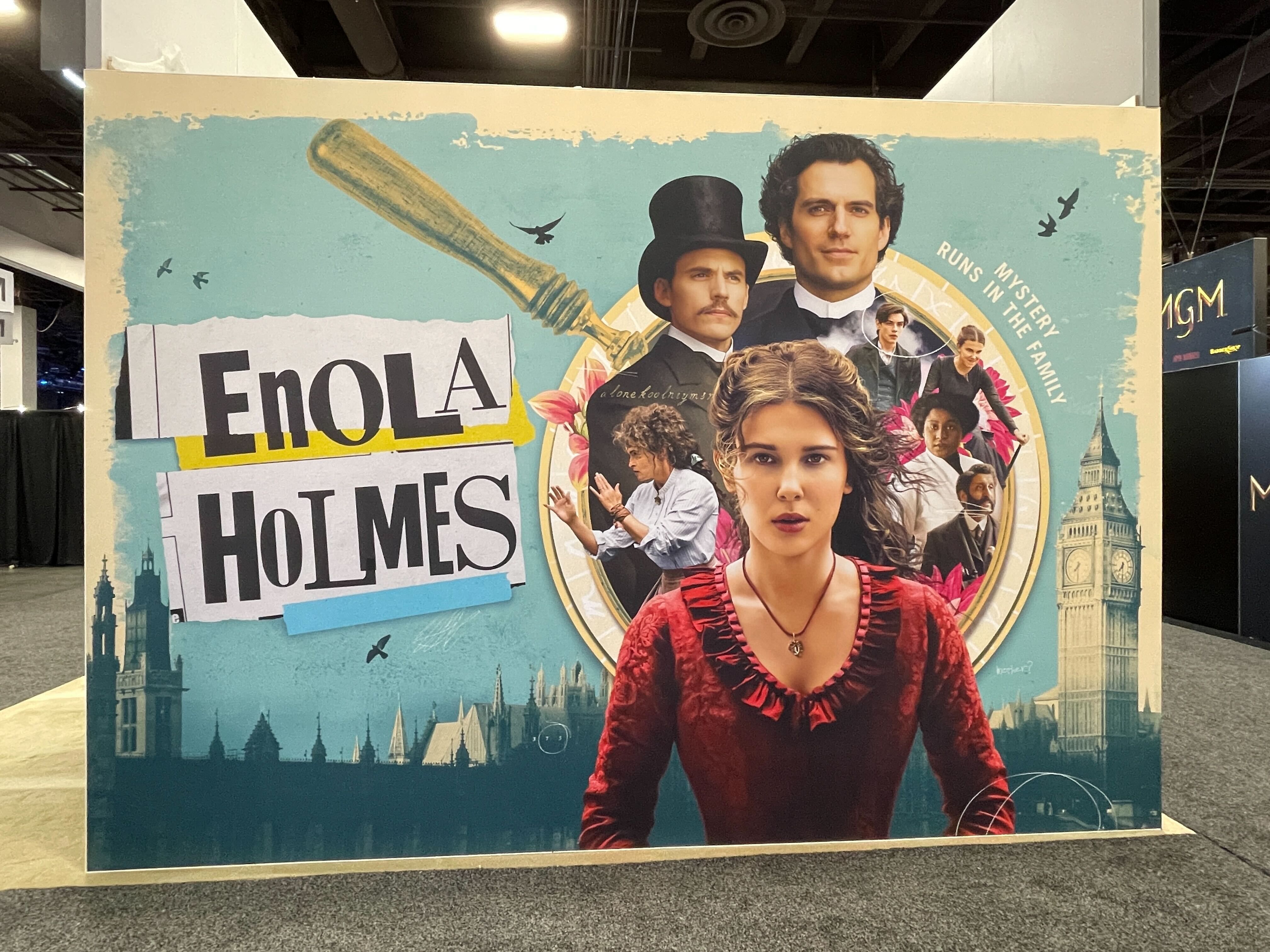 Legendary Enola Holmes Licensing Expo