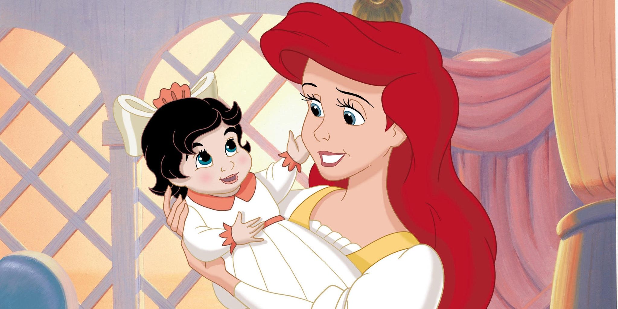 Ariel and Melody in The Little Mermaid 2
