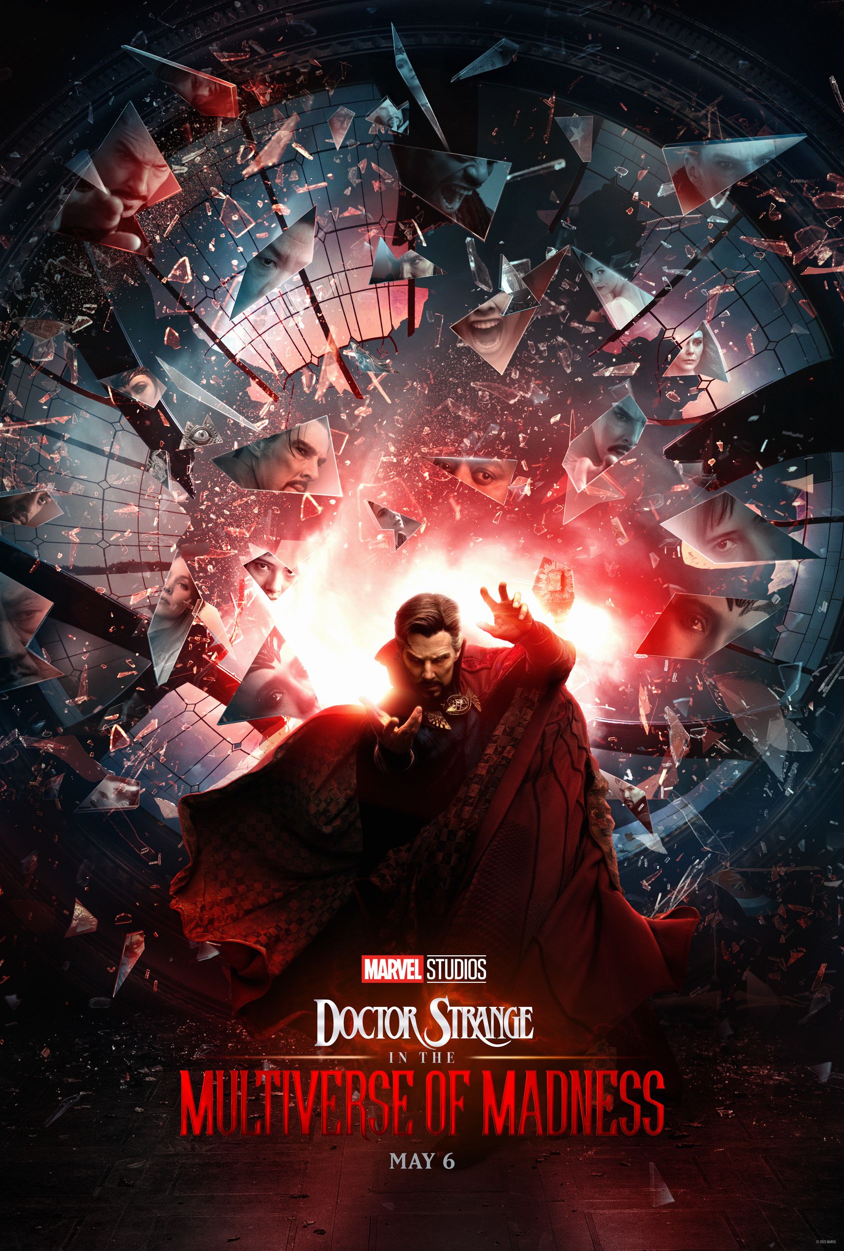 Marvel Studios Doctor Strange in the Multiverse of Madness poster - May 6