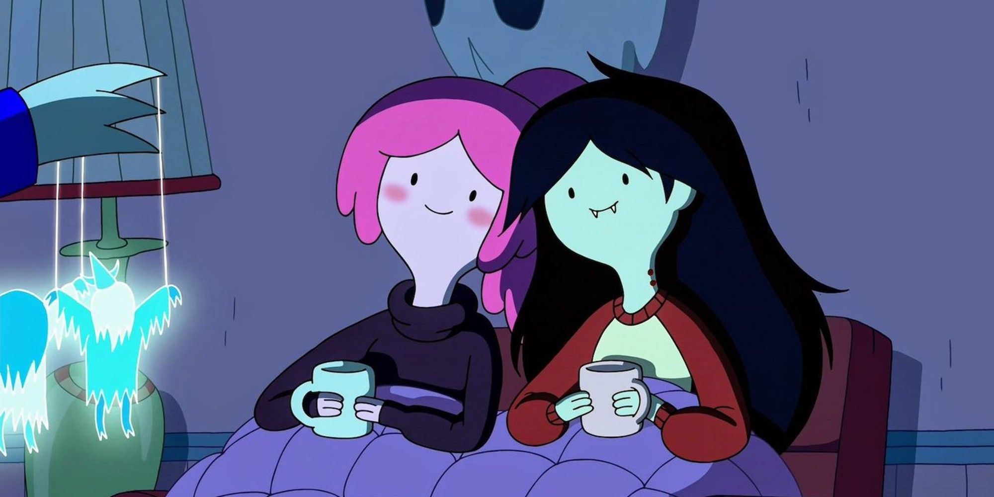 Marceline and Princess Bubblegum from Adventure Time