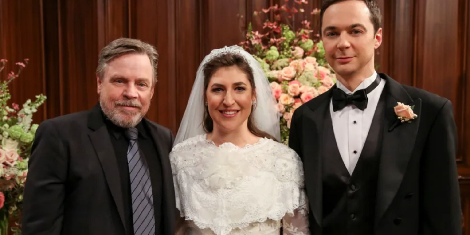 Mark Hamill, Mayim Bialik and Jim Parsons in The Big Bang Theory