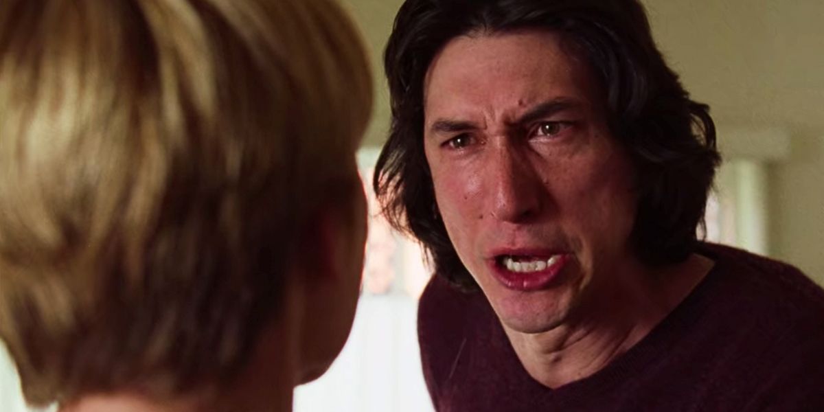 adam driver crying emotional marriage story scarlett johansson