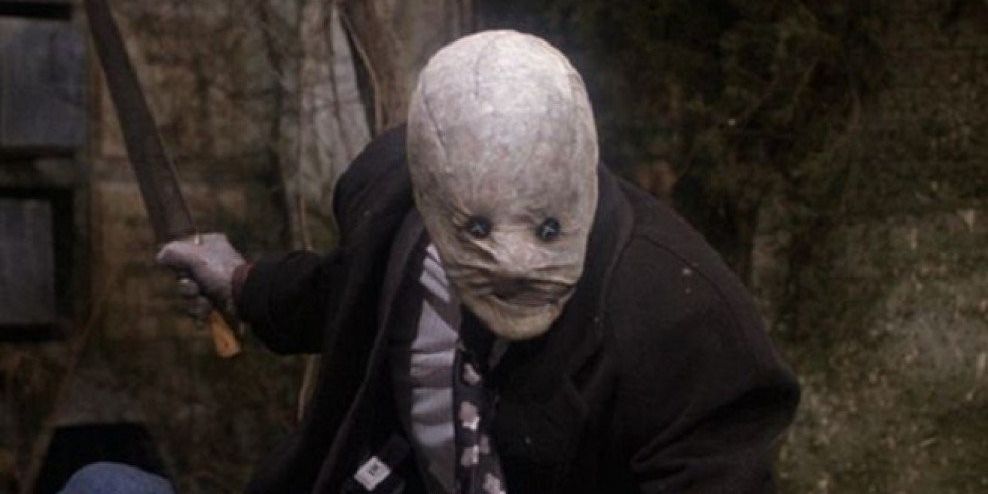 David Cronenberg as a masked serial killer in Nightbreed