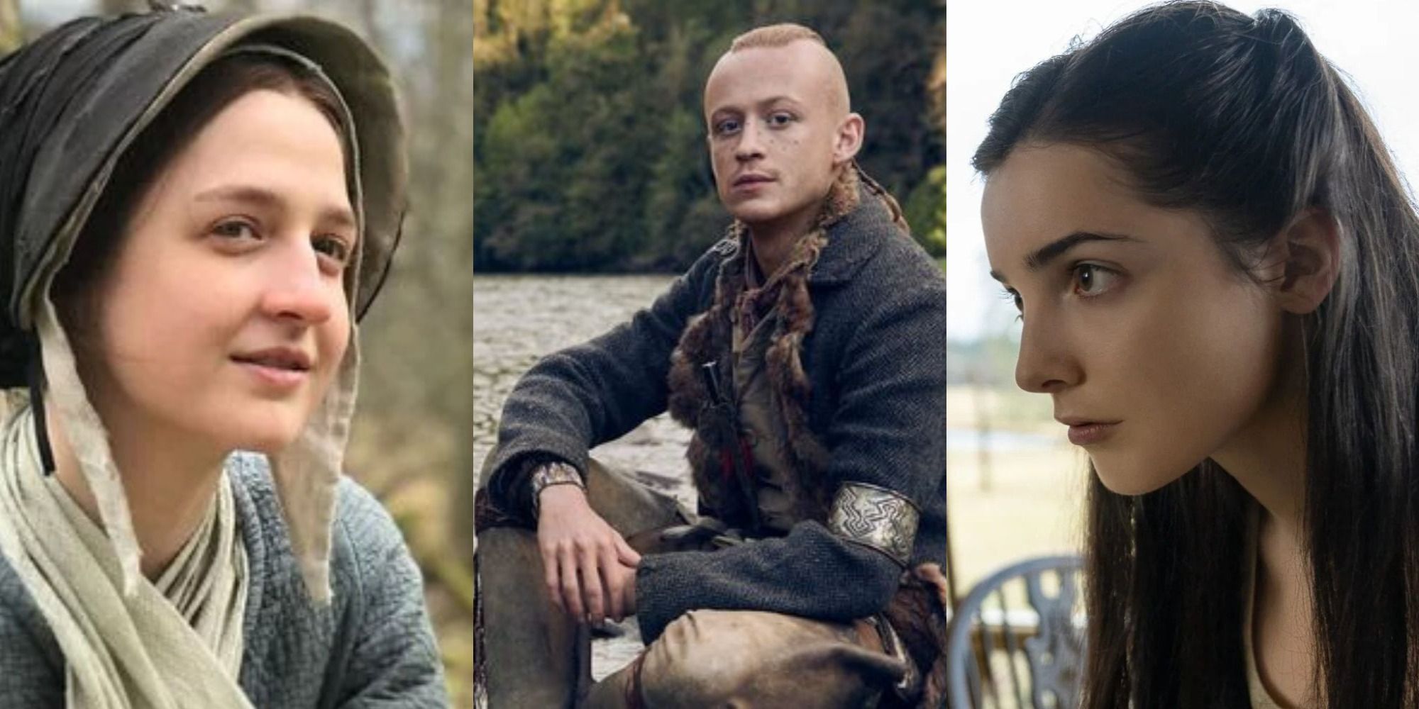 Collage of Lizzie, Young Ian, and Malva