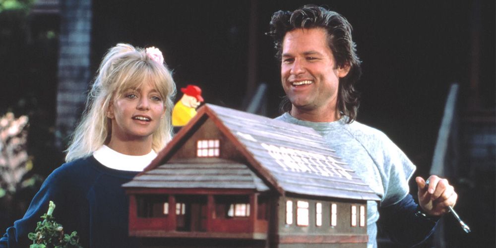 Goldie Hawn and Kurt Russell in Overboard