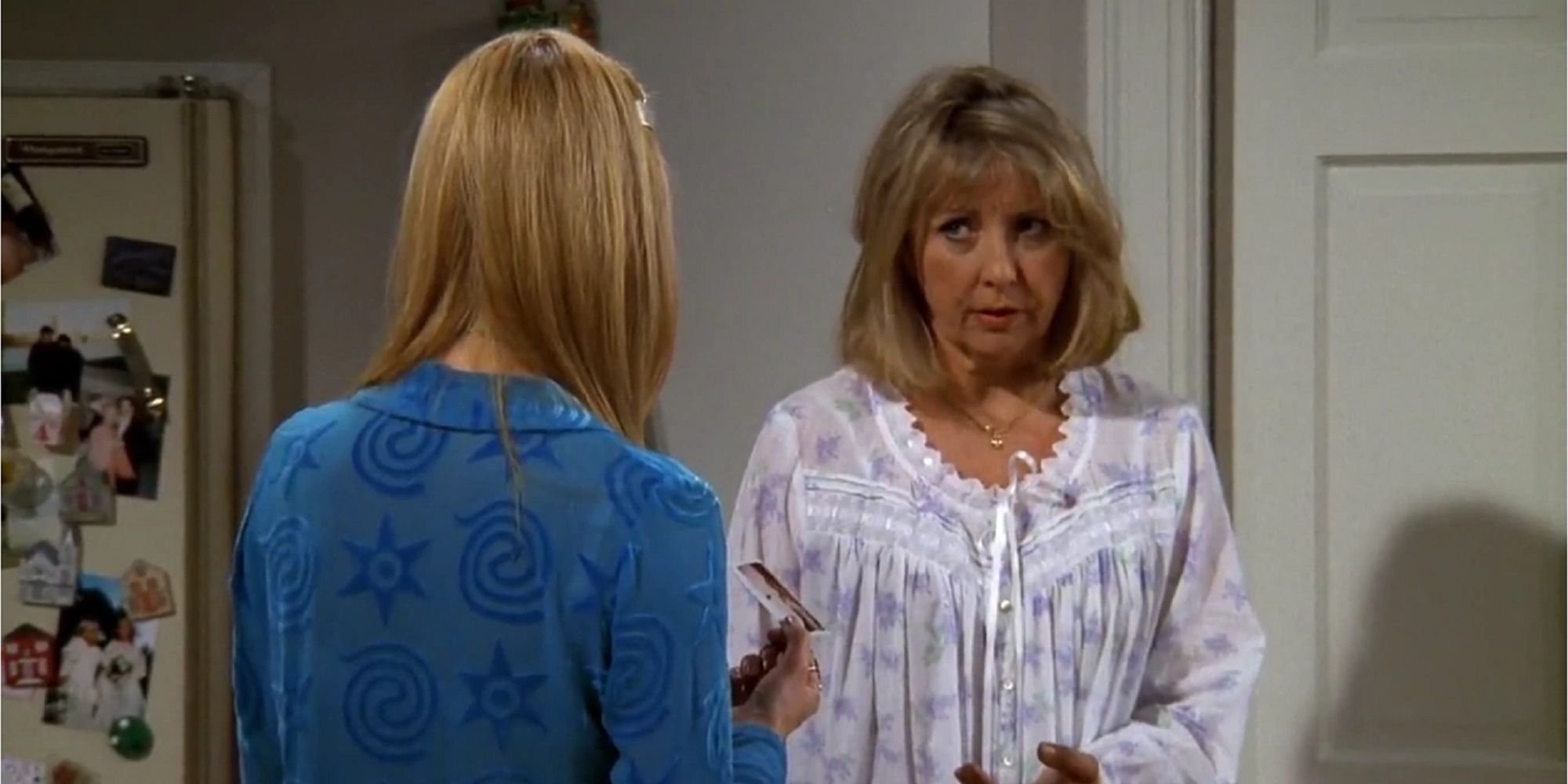 Phoebe Abbott speaking with Phoebe Buffay