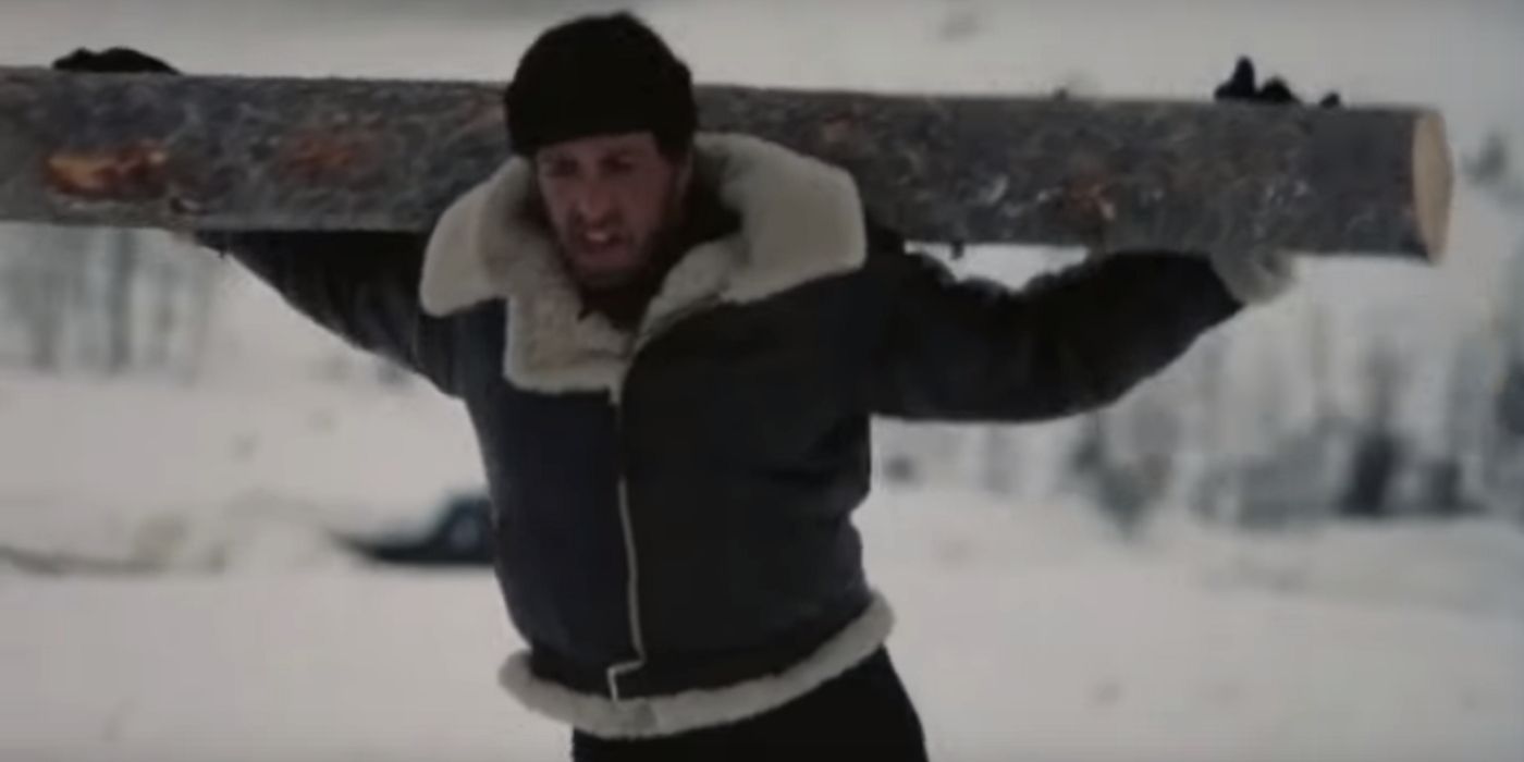 Sylvester Stallone as Rocky Balboa in Rocky IV