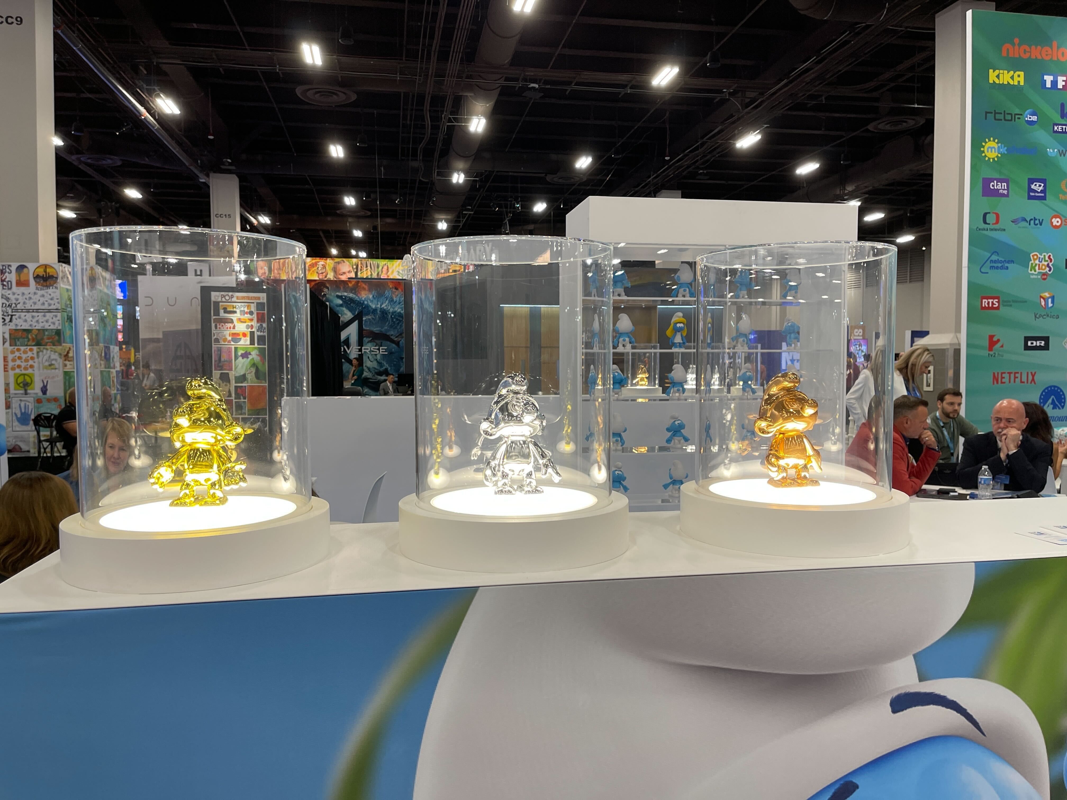 Smurfs Figurines Licensing Expo