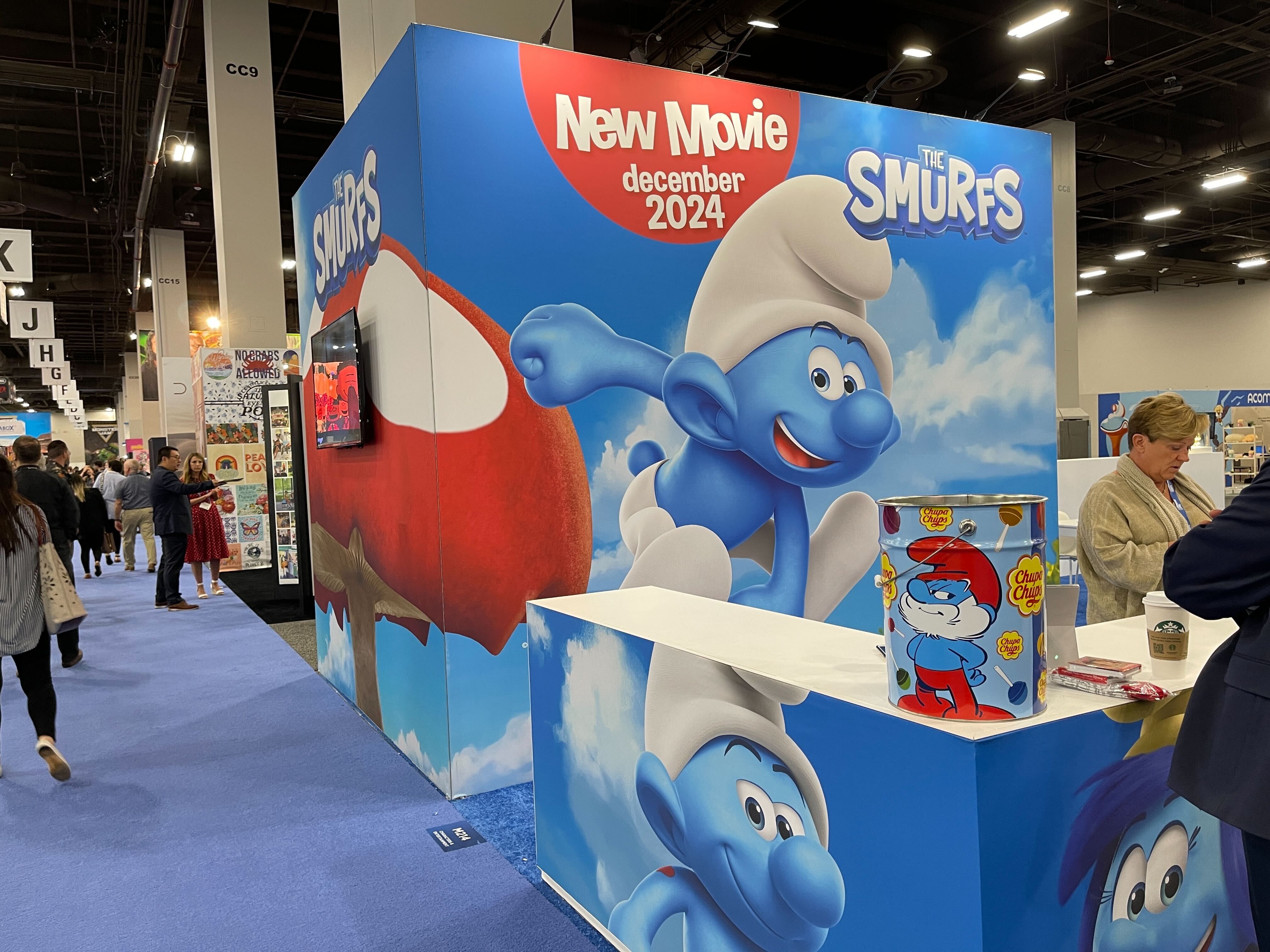 Smurfs Movie Licensing Expo