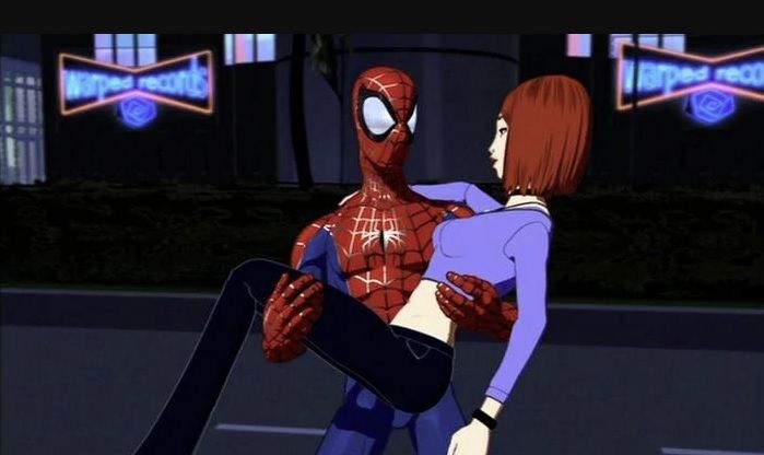Spider-Man The New Animated Series Spidey MJ