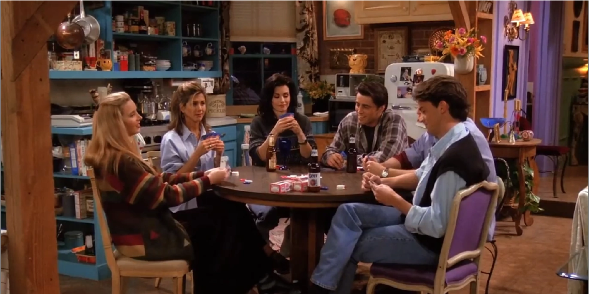 friends playing poker