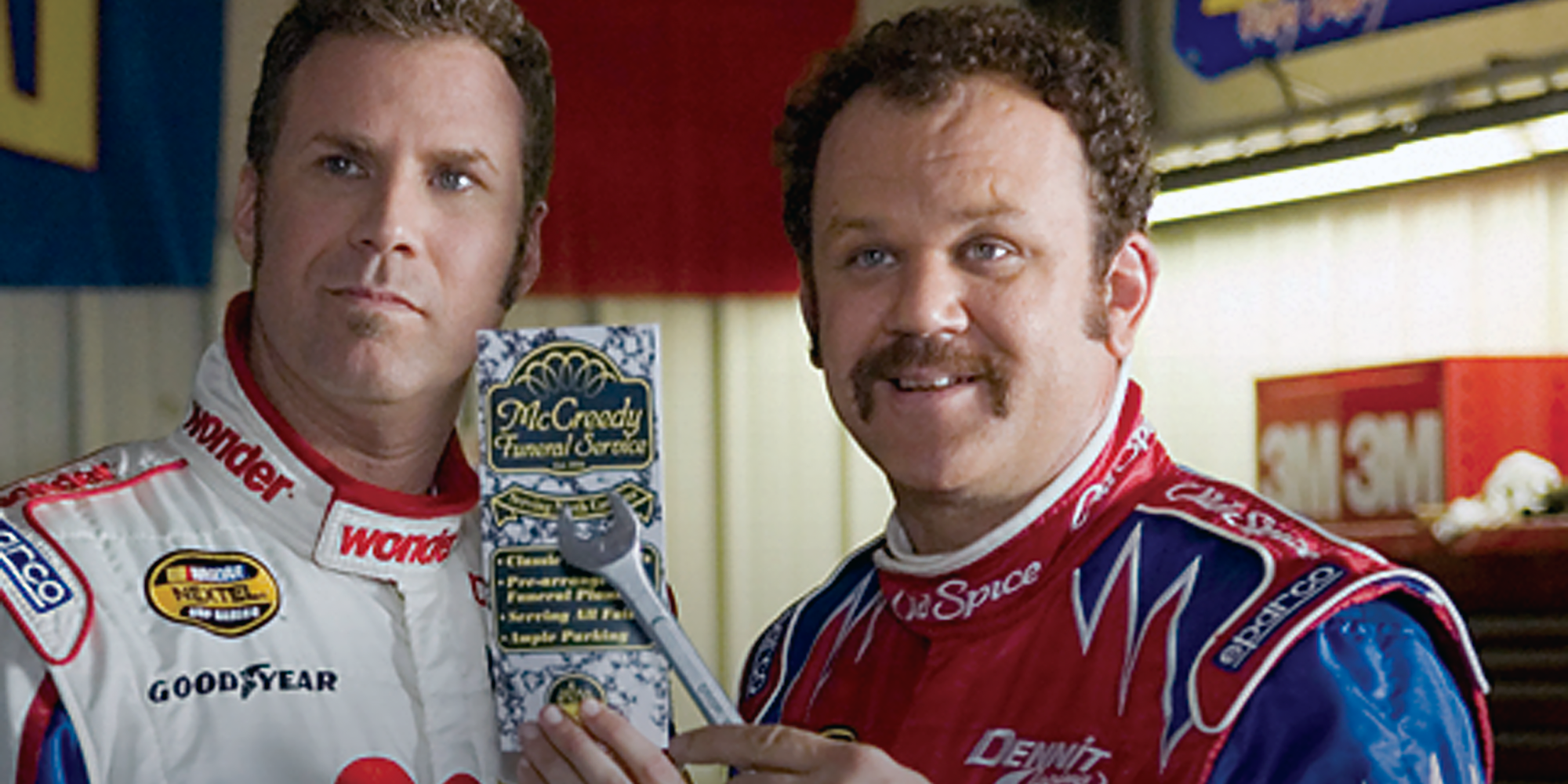 Talladega Nights: John C Reilly and Will Ferrell in The Ballad of Ricky Bobby