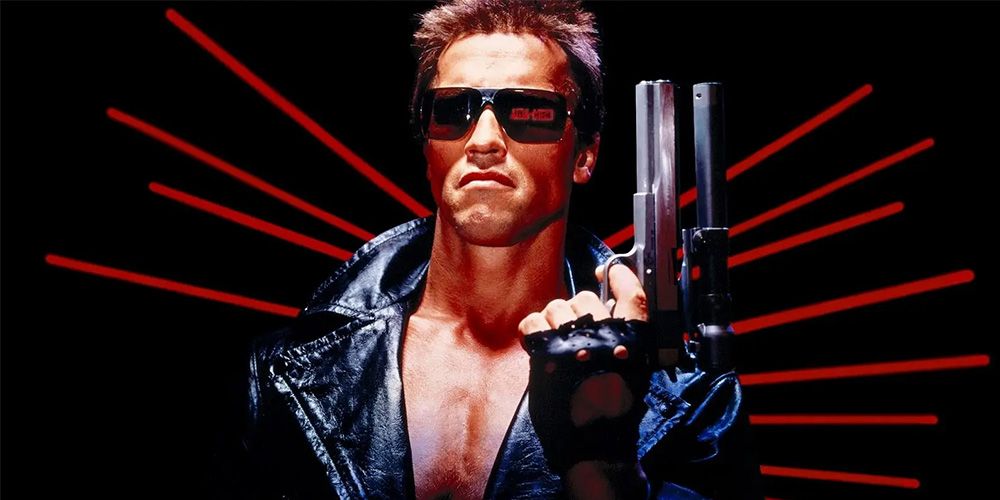 Arnold Schwarzenegger as the Terminator