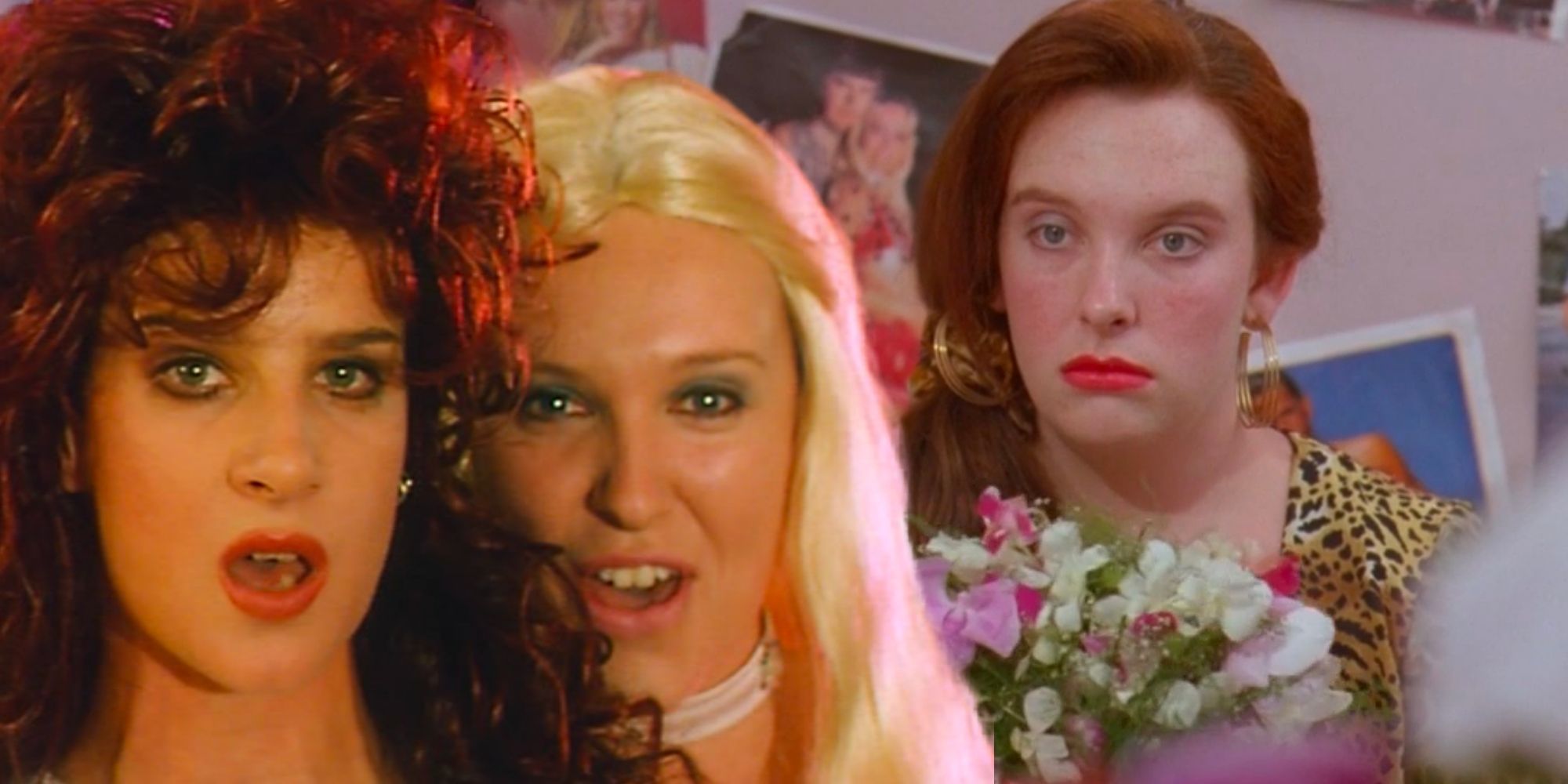 Toni Collette and Rachael Griffiths in Muriels Wedding