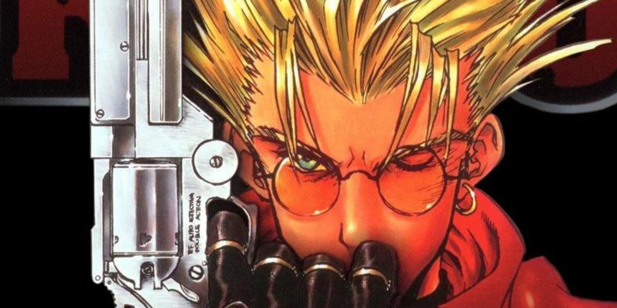 Trigun Stampede Concept Art Shows Vash Wandering the Desert of Gunsmoke