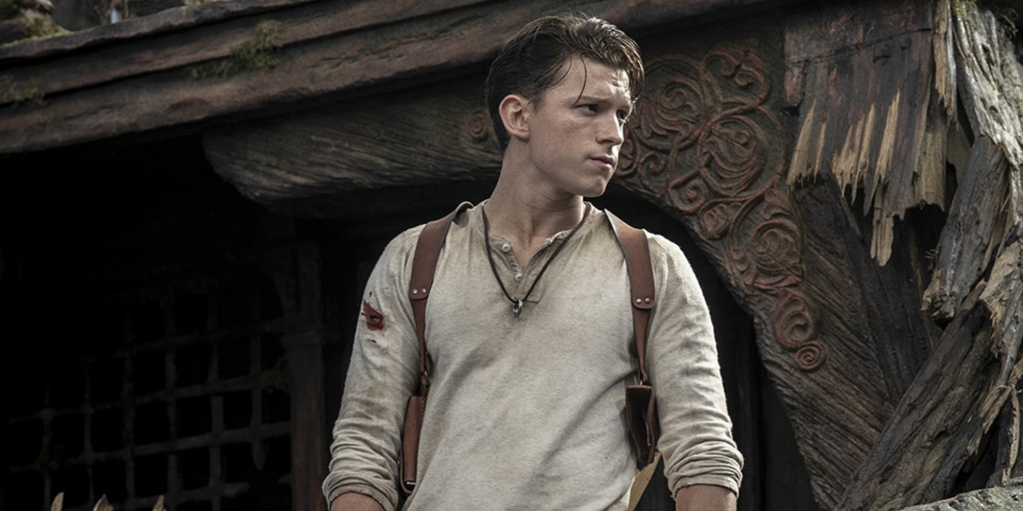 Tom Holland dans le rôle de Nate dans 'Uncharted'.